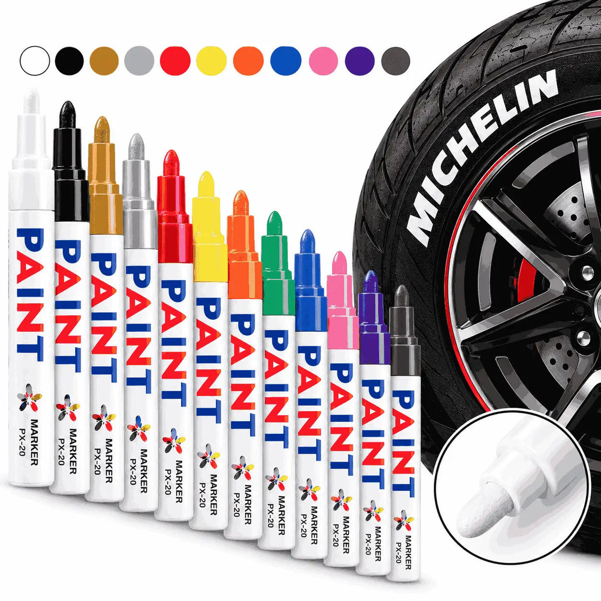 🏎️Wheel Armor – spesialmarkør for flere overflater på kjøretøy