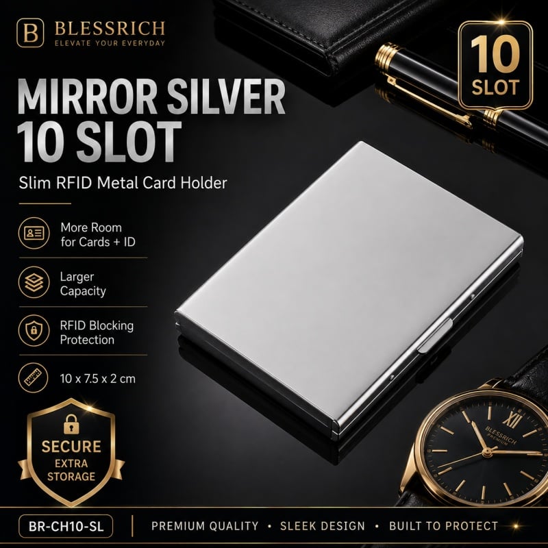 🔥SISTE DAGS SALG 49 % RABATT - 💳RFID-blokkerende metallkortholder