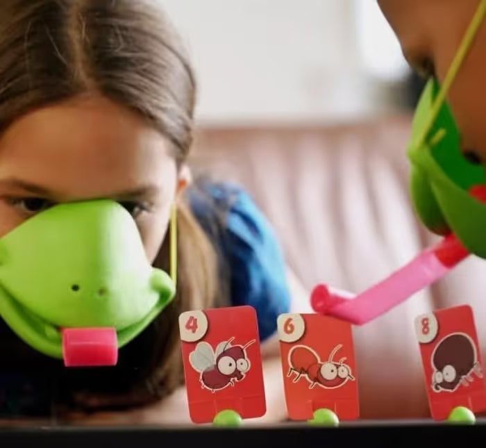 Skytespill med kameleonttunge