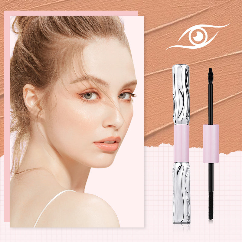 💄KJØP 1, FÅ 1 GRATIS! ⚡ 2-i-1 mascara som gir langvarig volum og krøller – smussfast, skånsom, multifunksjonell ✨