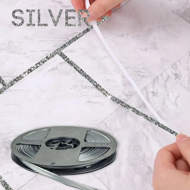 🔥 Kjøp 1, få 1 gratis! 🔥 Muggbestandig og vanntett selvklebende tetningslist for fuger mellom keramiske fliser 🛠️✨ – Slutt på skitne fuger! 🚫🦠 Enkel å montere selv, slitesterk tetningsmasse for fliser, servanter og badekar