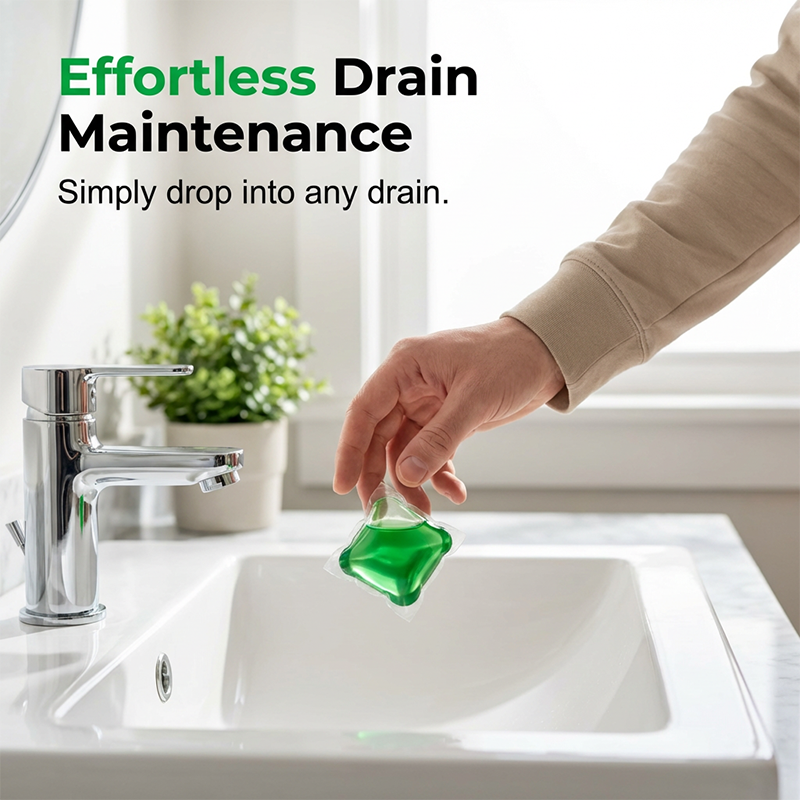 🥳2026 STOR SALG🥳💞Over 50 000 solgt!🏠💧 50 % RABATT! Luktfjernende kapsler til avløp – Bioenzymformel som nøytraliserer lukt ved kilden. Umiddelbar frisk duft, uten sterke kjemikalier. Si farvel til pinlige lukter. 🚰✅