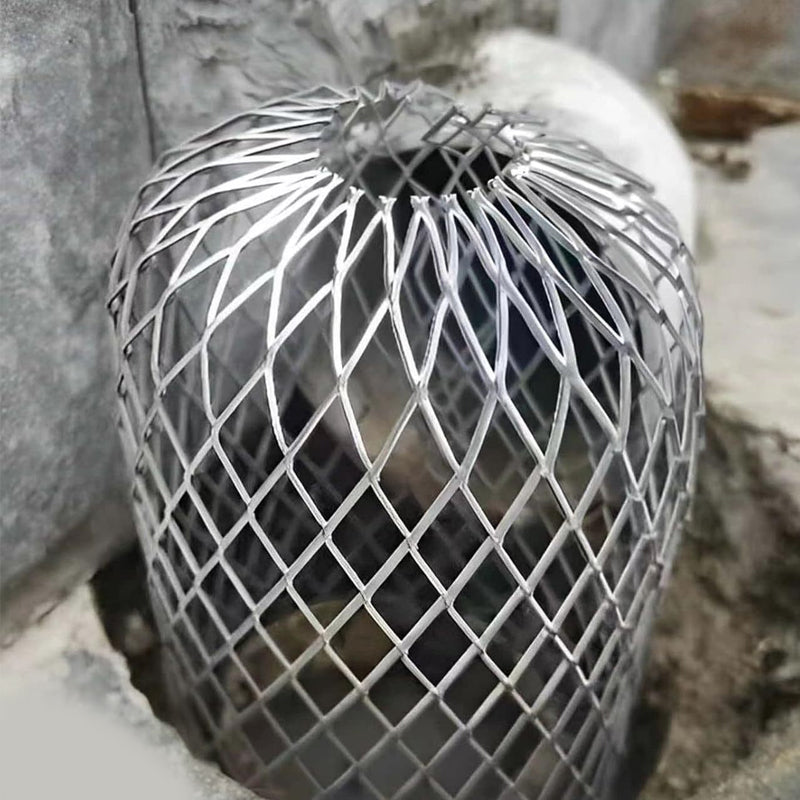 🍂 Takrennefilter og nedløpsrørfilter i aluminium – forhindrer tilstopping av avløpssystemet i huset ditt på grunn av løv og skitt